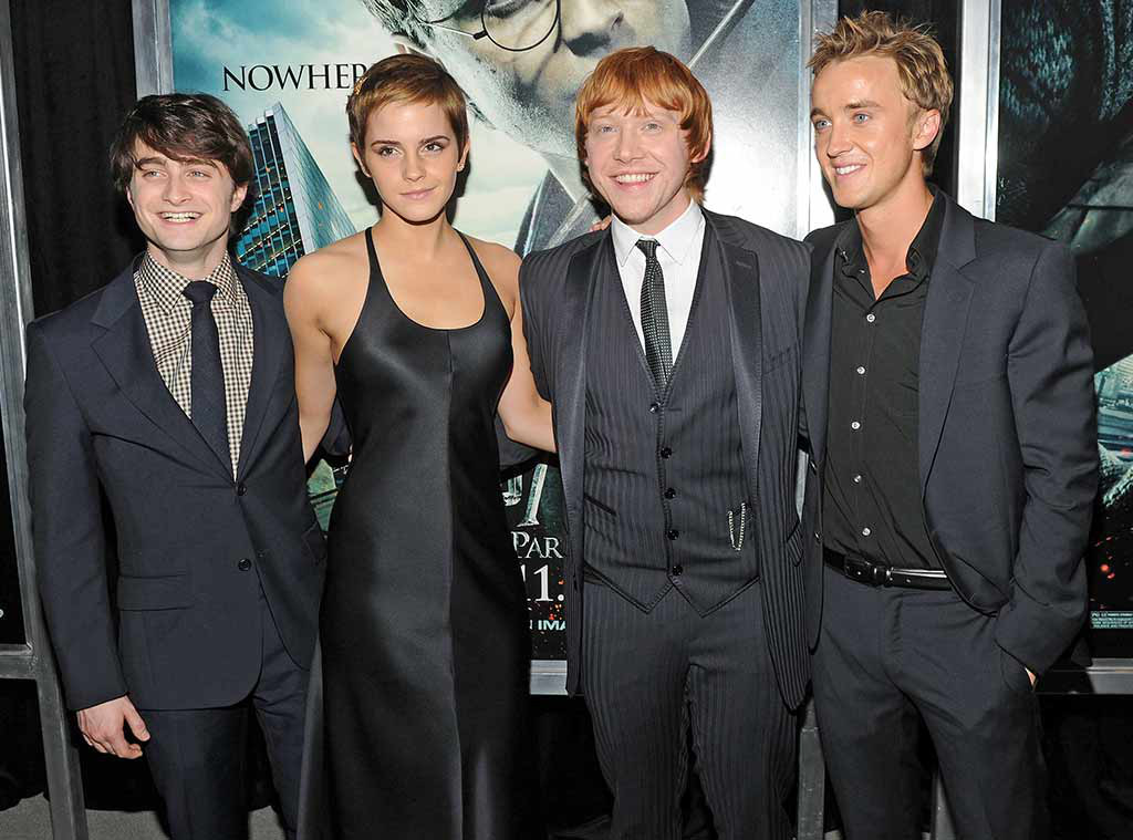 Emma Watson And Tom Felton S Harry Potter Reunion Is 1 Fun Ride E Online